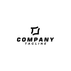 TJ letter monogram logo design with bold lines