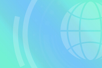 abstract background with globe