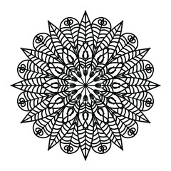 Black mandala,
luxury ornamental mandala design background, mandala design, Mandala pattern Coloring book Art wallpaper design, tile pattern, greeting card, Black and White Mandala
