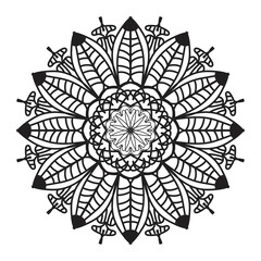 Black mandala,
luxury ornamental mandala design background, mandala design, Mandala pattern Coloring book Art wallpaper design, tile pattern, greeting card, Black and White Mandala
