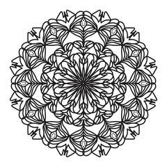 Black mandala,
luxury ornamental mandala design background, mandala design, Mandala pattern Coloring book Art wallpaper design, tile pattern, greeting card, Black and White Mandala
