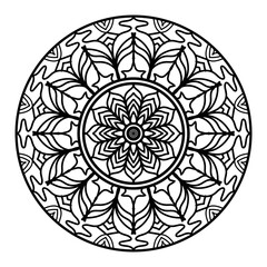 Black mandala,
luxury ornamental mandala design background, mandala design, Mandala pattern Coloring book Art wallpaper design, tile pattern, greeting card, Black and White Mandala
