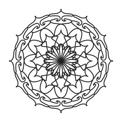 Black mandala,
luxury ornamental mandala design background, mandala design, Mandala pattern Coloring book Art wallpaper design, tile pattern, greeting card, Black and White Mandala
