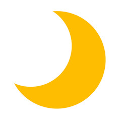 space moon flat style