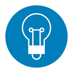 bulb light energy icon