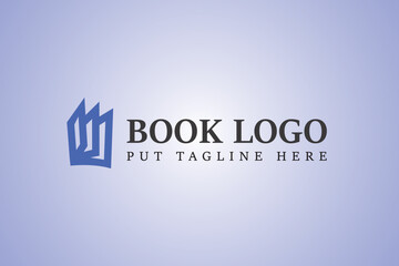  Book Logo Education Flat Vector Design