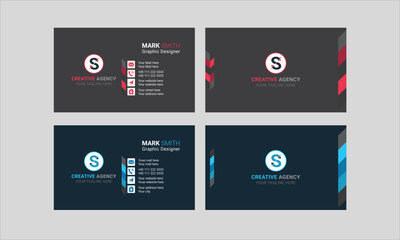 modern business card template