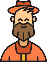 farmer character avatar icon