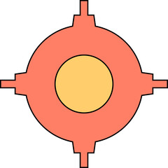 gear and cogwheel icon