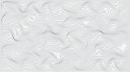 White background with twisted lines