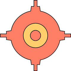 gear and cogwheel symbol illustration