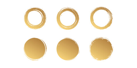 Brush vector design template with creative style