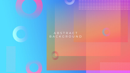 Abstract colourful colorful background for business presentation design template with blue pink green orange pink and purple color combination