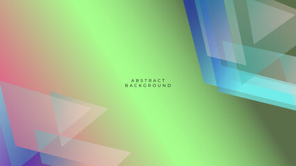 Abstract colourful colorful background for business presentation design template with blue pink green orange pink and purple color combination