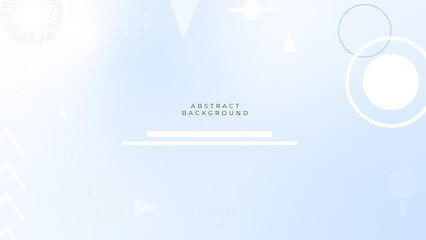 white background with light blue gradient color