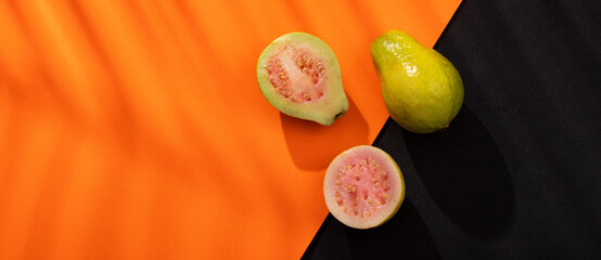Psidium guajava - Organic ripe fresh guava