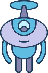 robot character illustration