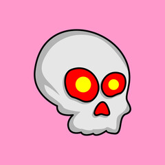 Vector illustration of helloween characters and knick-knacks