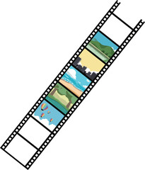 ネガ　風景つき　拡大