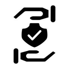 illustration of a hand holding a sign