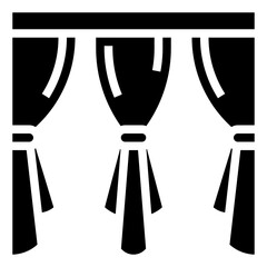 DRAPERY 2 glyph icon