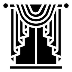 FISHTAIL glyph icon