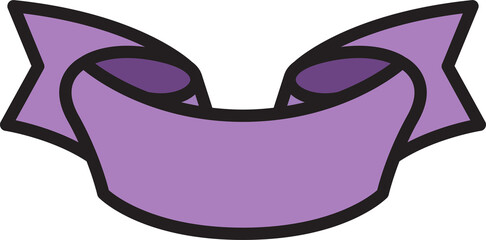 ribbon banner illustration