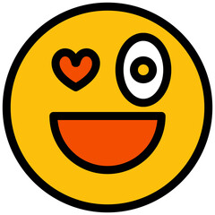 funny and smile face emoticon illustration