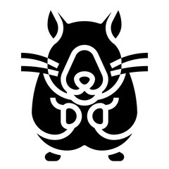 HAMSTER glyph icon