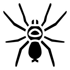 SPIDER glyph icon