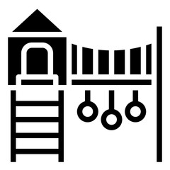 PLAYGROUND glyph icon
