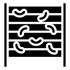 ROCK CLIMBING glyph icon