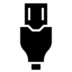 Obraz premium PLUG26 glyph icon