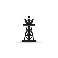 radio mast and network tower icon