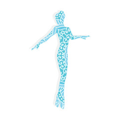 ornamental ballet dancer, ballerina