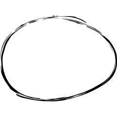 circle dry brush element for decoration, website, web, presentation, printing, banner, logo, poster design, etc.