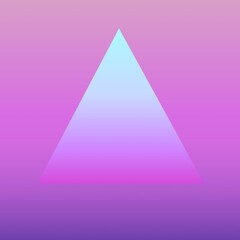 abstract triangle background Soft gradient blend of colors