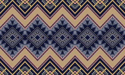 Geometric ethnic pattern for background,fabric,wrapping,clothing,wallpaper,Batik,carpet,embroidery style.