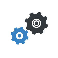Gear icon template. png illustration