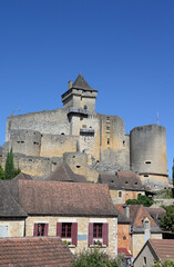 Fototapeta na wymiar Burg Castelnaud an der Dordogne