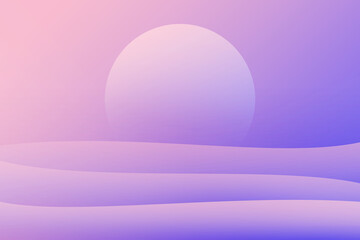 Modern petal abstract background wallpaper with minimalist shapes. New colorful backdrop design