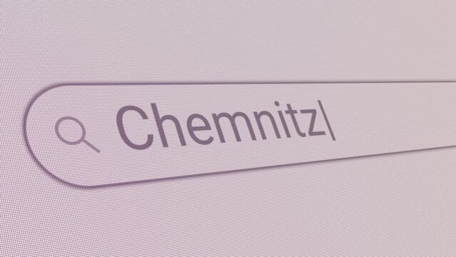 Search Bar Chemnitz 
Close Up Single Line Typing Text Box Layout Web Database Browser Engine Concept