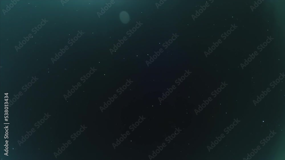 Wall mural Night sky. Galaxy view. Universe timelapse. Cloudy deep black telescopic space with shifting clouds imitating aurora lights fast motion.