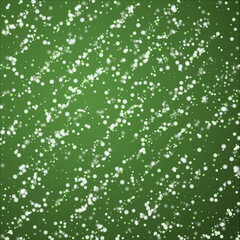 Snowfall overlay christmas background. Subtle