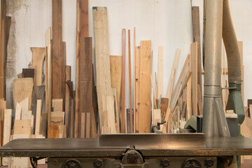 Close up detail of a carpenter worktools, no people are visible. - 538015249