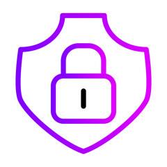 Fototapeta premium shield icon