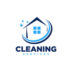 House Cleaning logo design. vector template