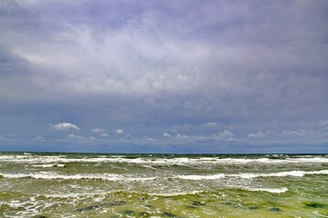 Meeresbrandung am Strand