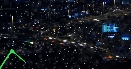 Composition of data processing over cityscape