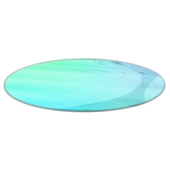 Abstract transparent oval border element.